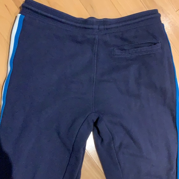 Boys Gymboree Terry Navy Blue joggers- size L (10/12) - Picture 8 of 9